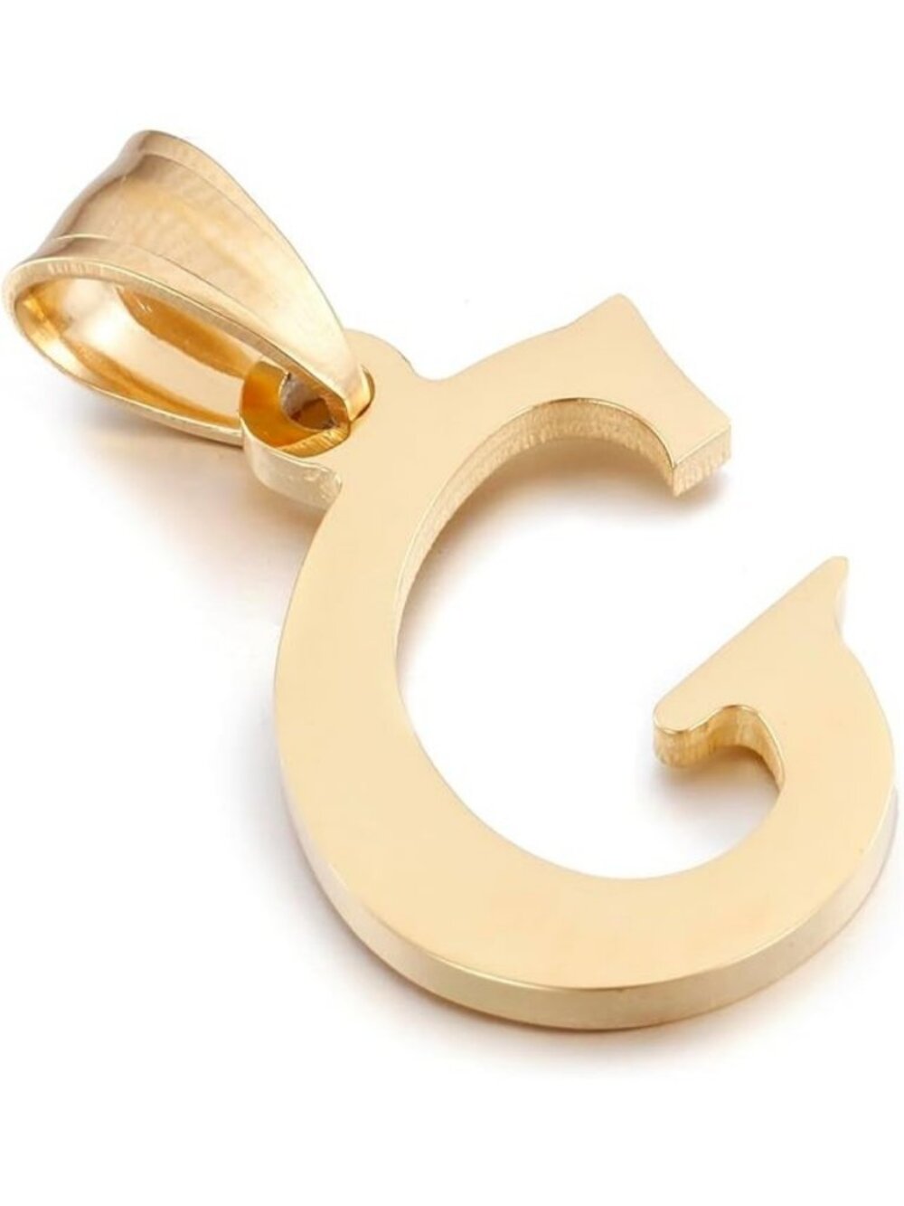 Letter G Initial Charms Gold Initial Pendant 14k Gold Charm